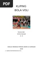 Kliping Bola Voli | PDF