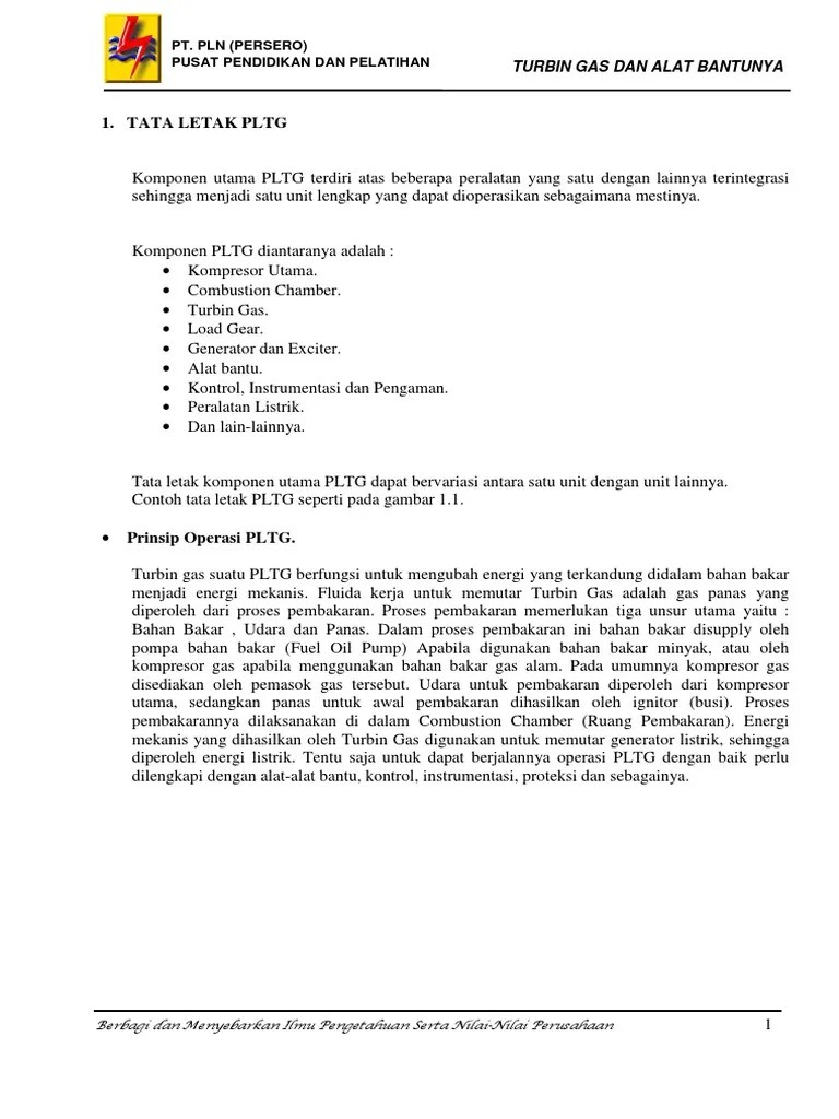 02.turbin Gas Dan Alat Bantunya | PDF