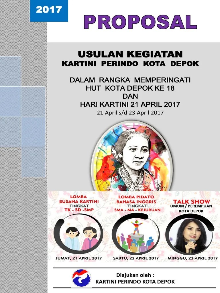 Cover Proposal Kartini | PDF