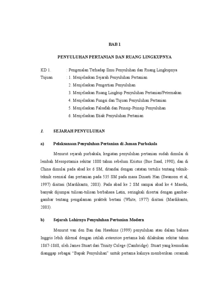 Buku Ajar Penyuluhan | PDF