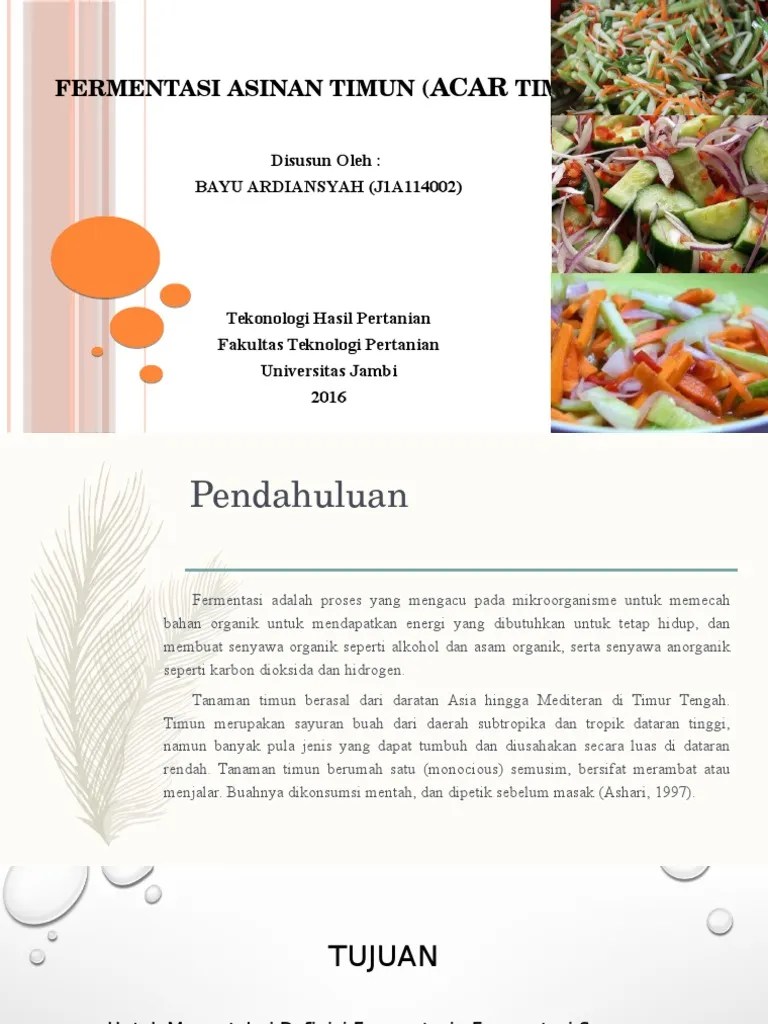Asinan Timun New | PDF