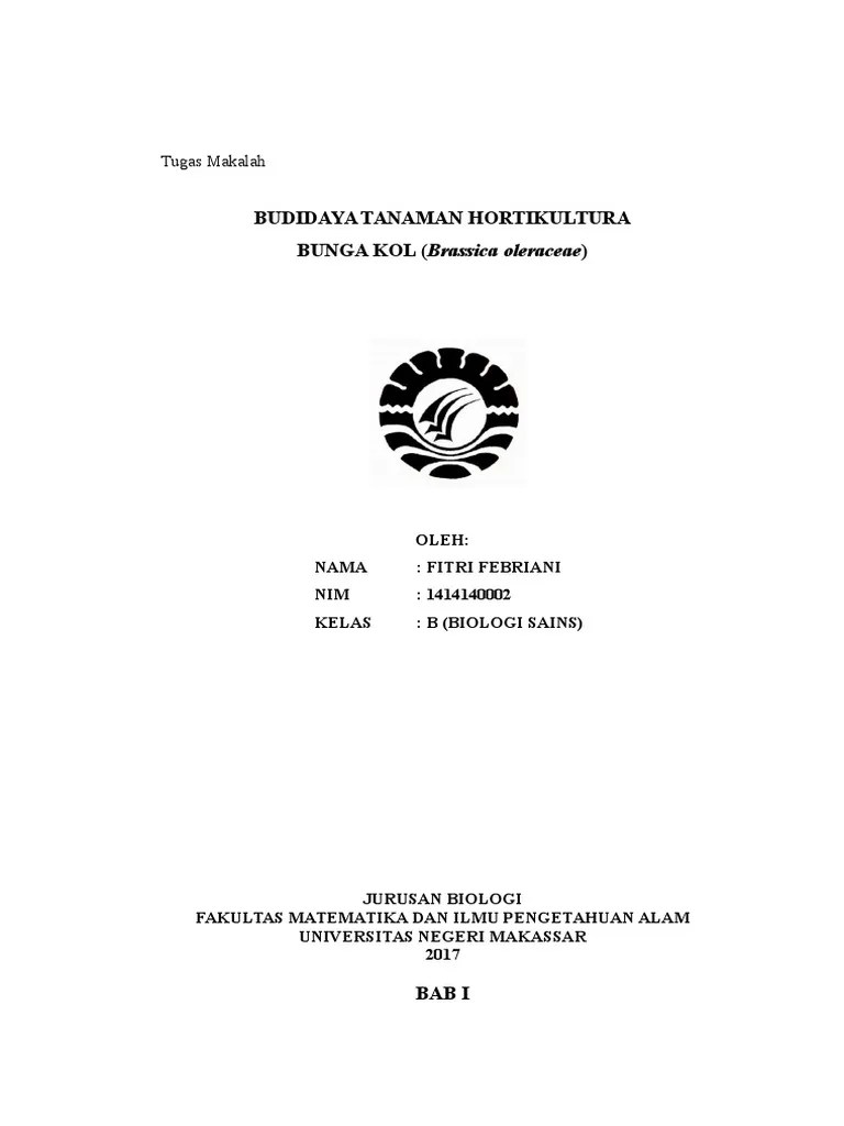 Makalah Bunga KOL | PDF