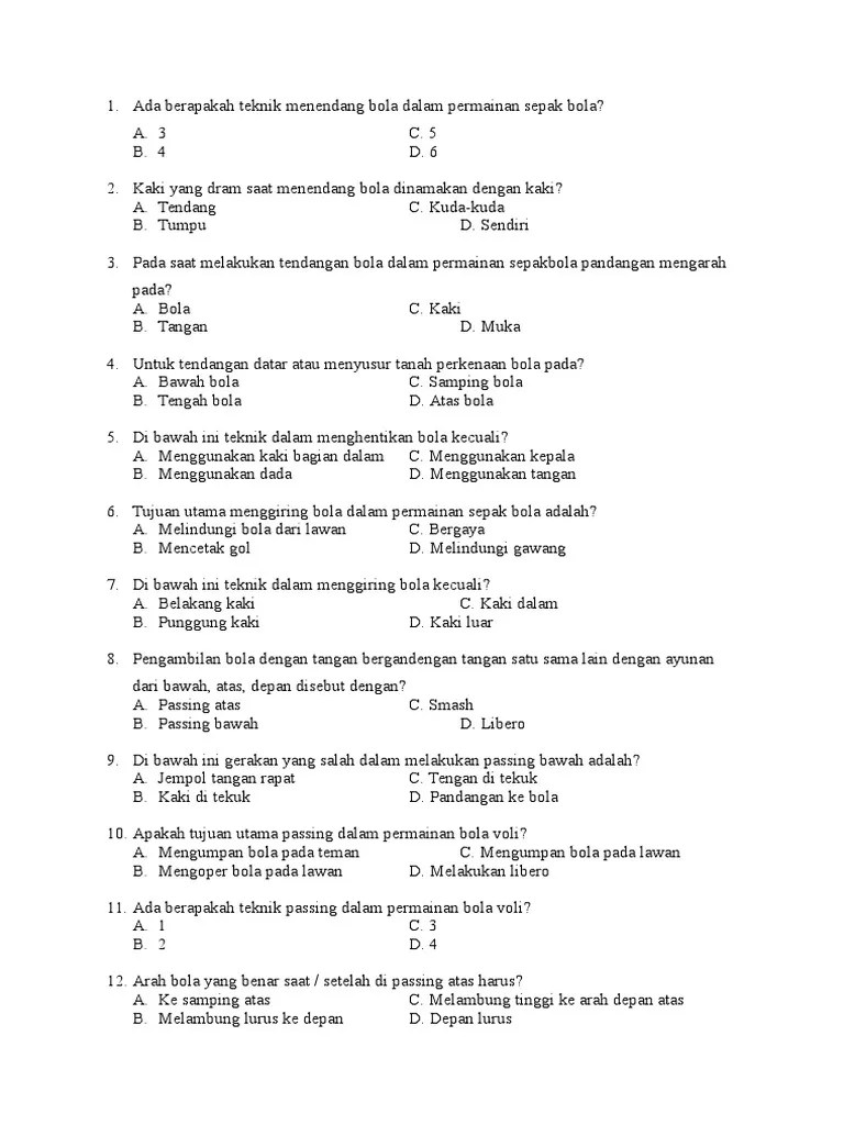Yang Termasuk Teknik Dasar Permainan Bola Voli Kecuali
