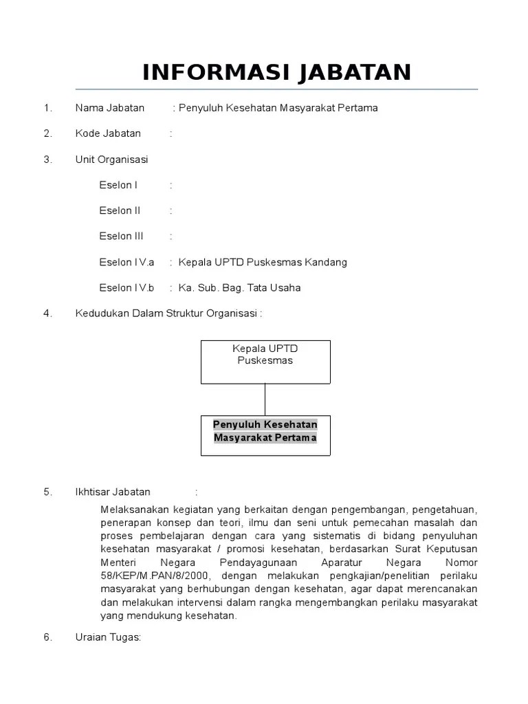 Penyuluh Kesehatan Masyarakat Pertama + ABK | PDF