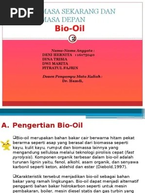 Bio Oil | PDF