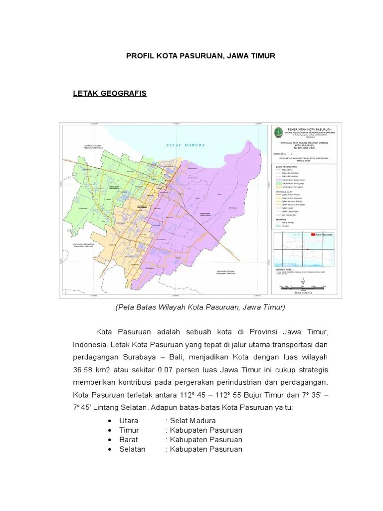 Profil Kota Pasuruan | PDF