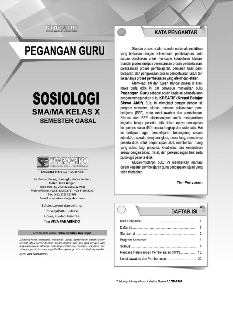 Kunci Jawaban Lks Viva Pakarindo Kelas 11 - File Ini