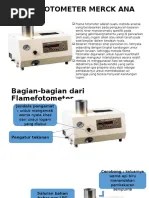 Flame Fotometer Merck Ana 135 | PDF