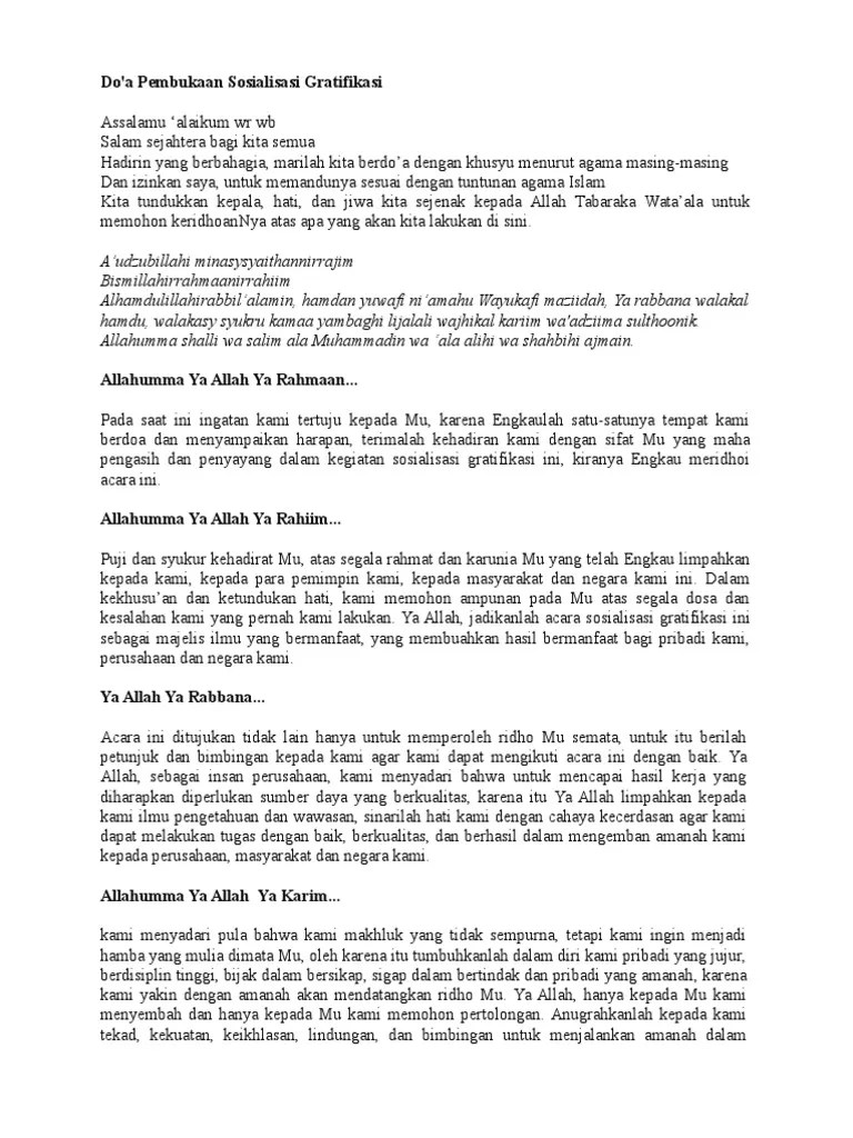 Contoh Doa Pembukaan Acara Rapat Koperasi - tukaffe.com