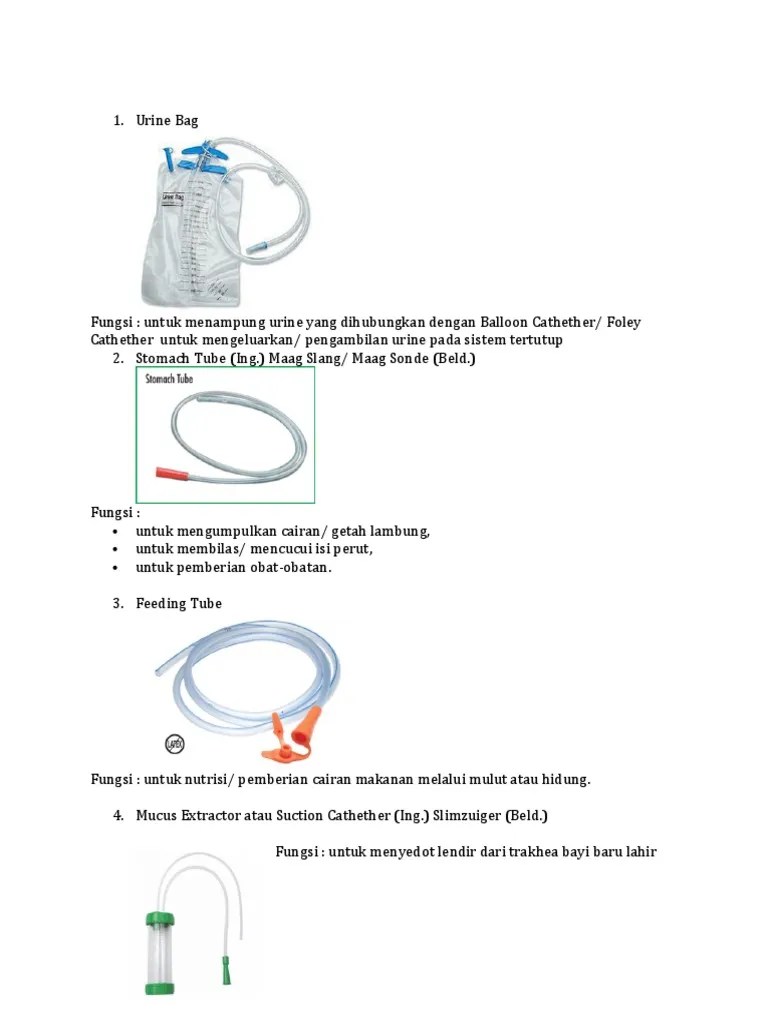 Alat Medis Dalam Bahasa Inggris | PDF