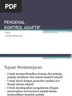Kontrol Adaptif | PDF