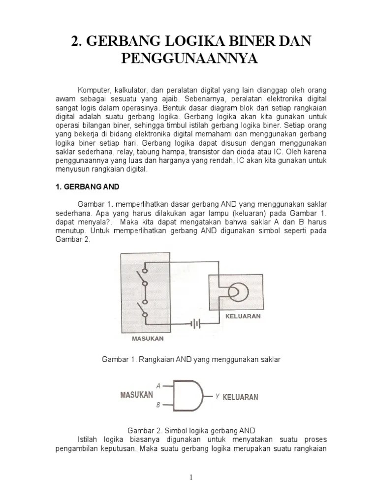 Gerbang Logika | PDF