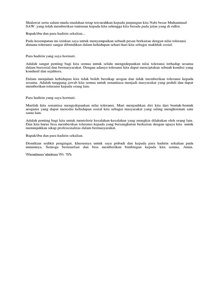 Shalawat Serta Salam | PDF