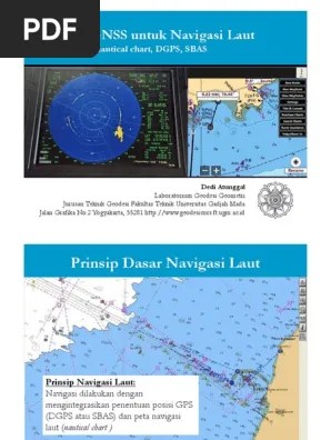 Aplikasi GNSS Untuk Navigasi Laut | PDF
