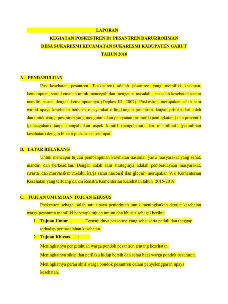 Promkes Poskestren | PDF