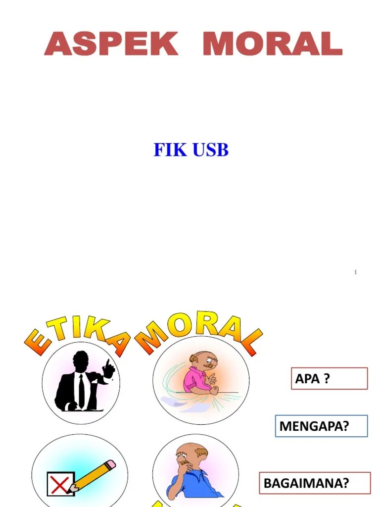 Aspek Moral | PDF