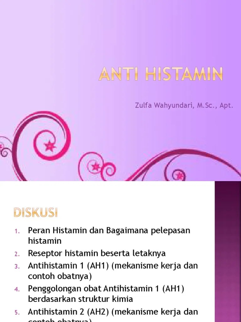 Contoh Gambar Obat Antihistamin