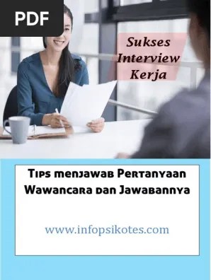 BONUS Ebook - ToP Pertanyawaan Wawancara Dan Jawabannya | PDF