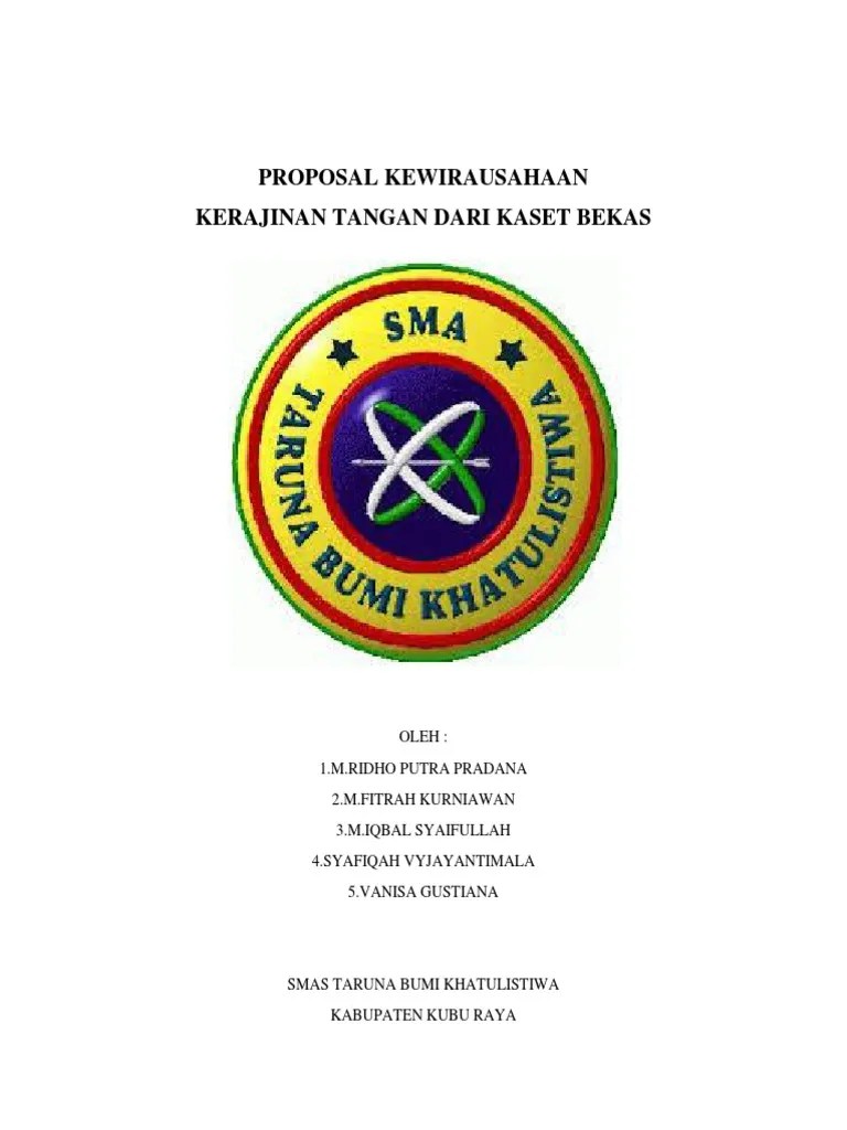Proposal Usaha Kerajinan Tangan | PDF
