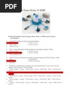 Soal Jaringan Dasar Kelas X SMK | PDF