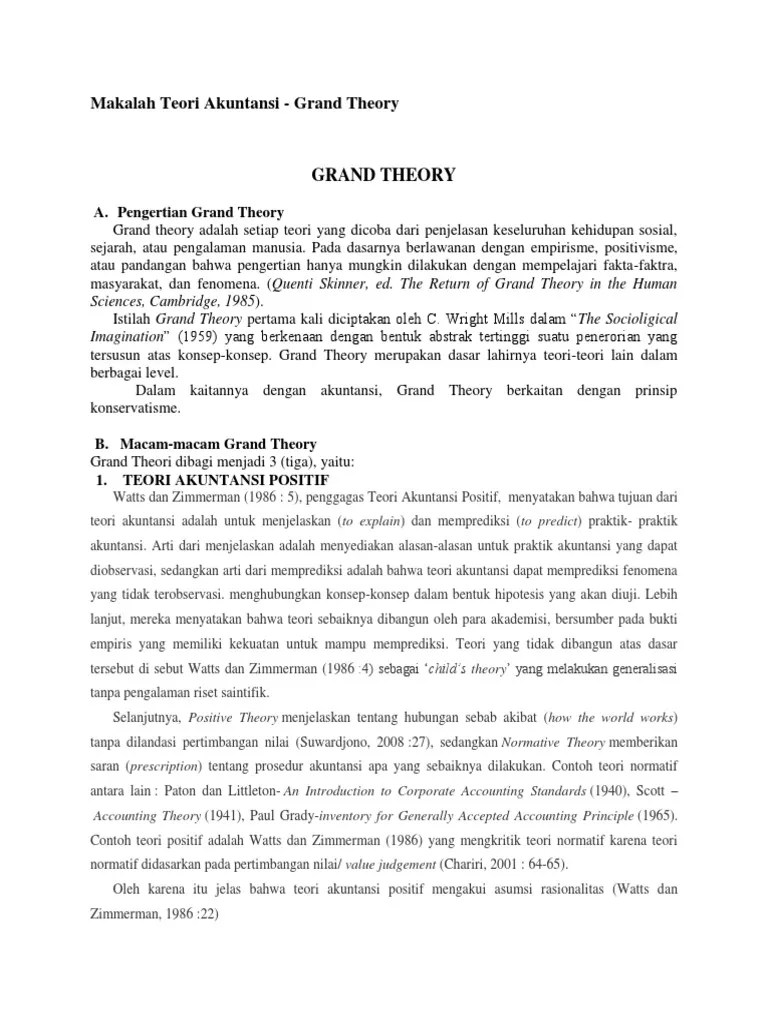 Teori Agensi Teori | PDF