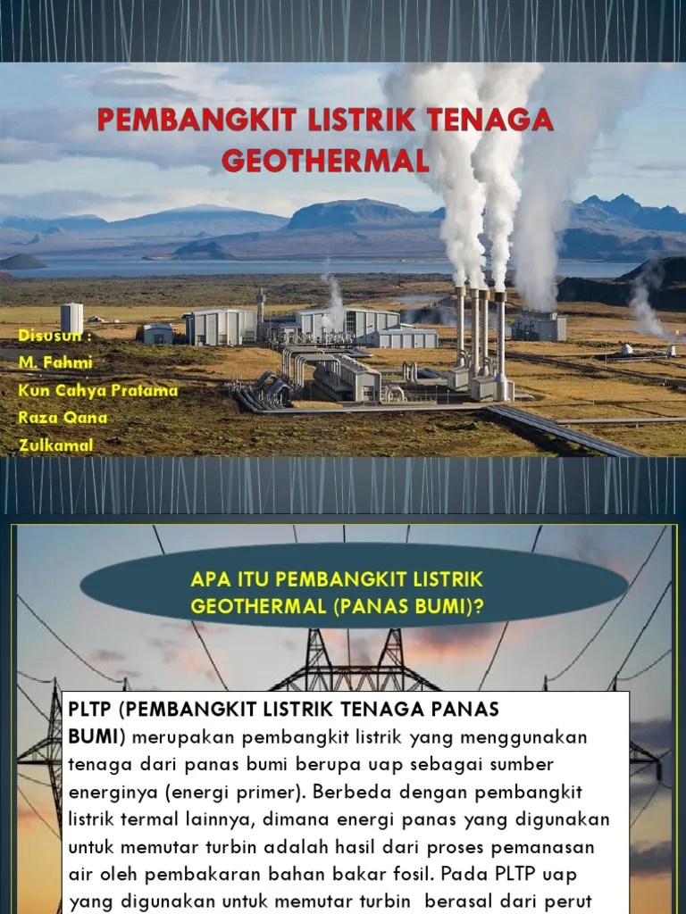 PLTP (Geothermal) Unsyiah | PDF
