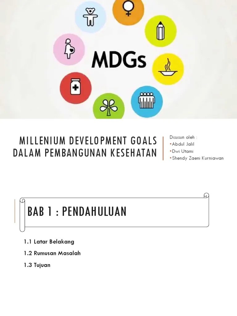 Millenium Development Goals | PDF