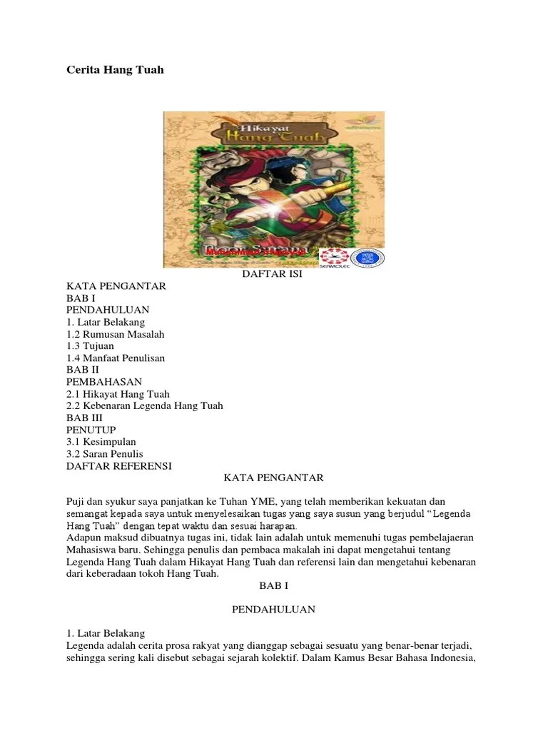 Cerita Hang Tuah | PDF