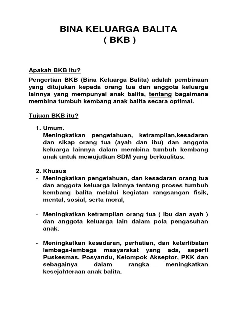 Materi BKB | PDF