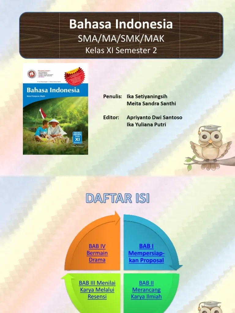 Materi Proposal Bahasa Indonesia Kelas 11 – Lakaran