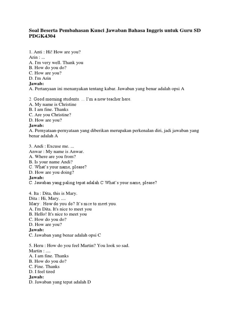 Jawaban Untuk How Are You Doing – Python