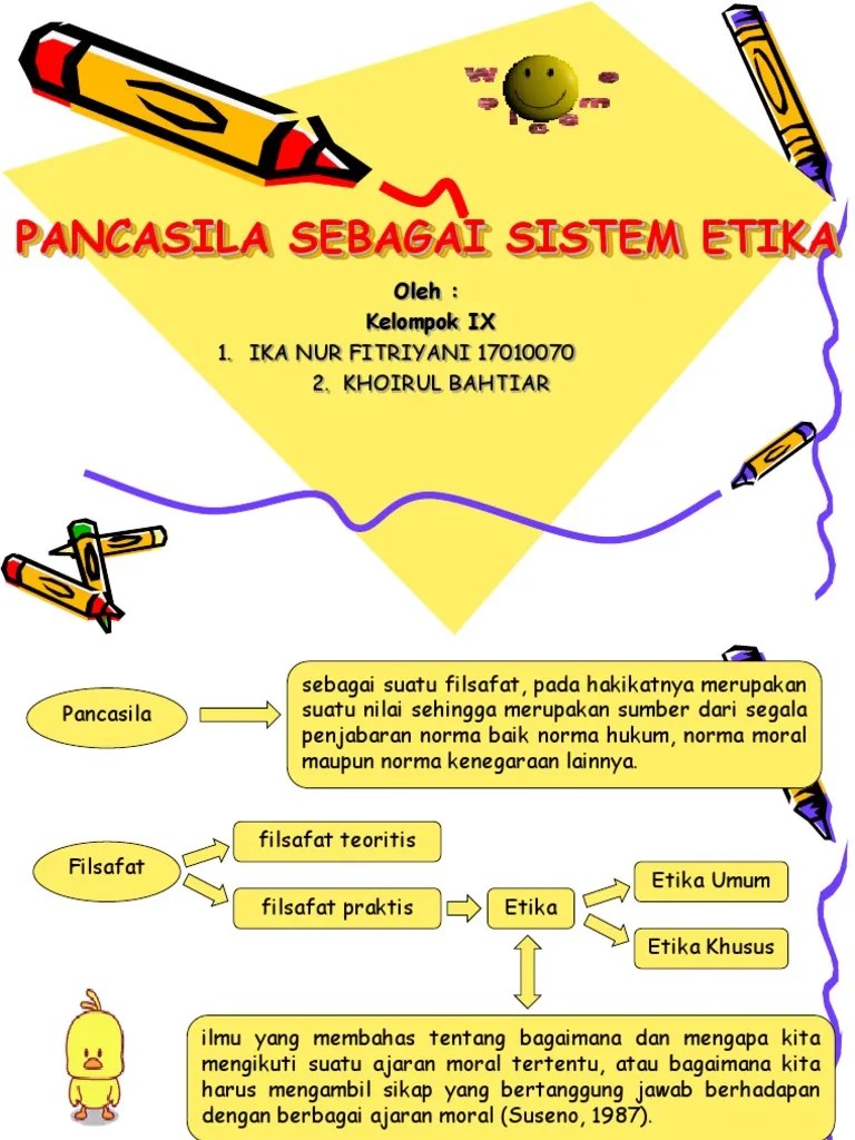 Pancasila Sebagai Sistem Etika | PDF