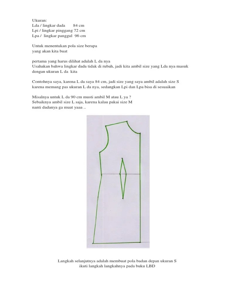 Pecah Pola Tunik | PDF