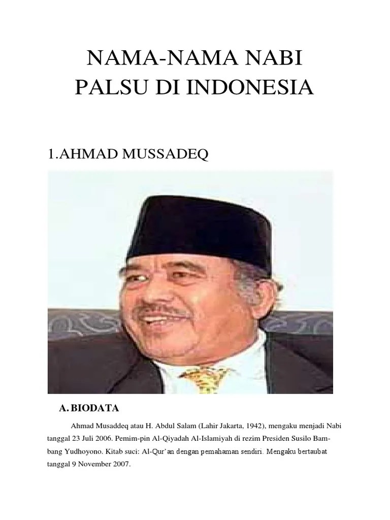 Nabi Palsu | PDF