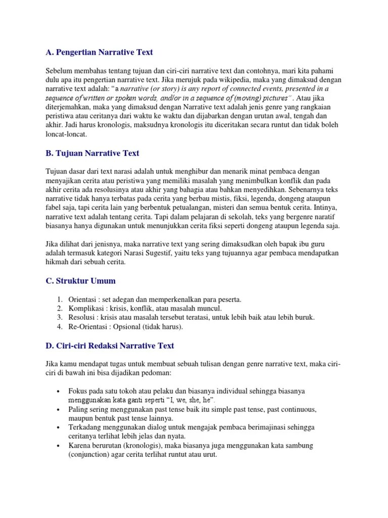 Apakah Yang Dimaksud Struktur Komplikasi Pada Struktur Teks Fabel - Berbagi  Struktur