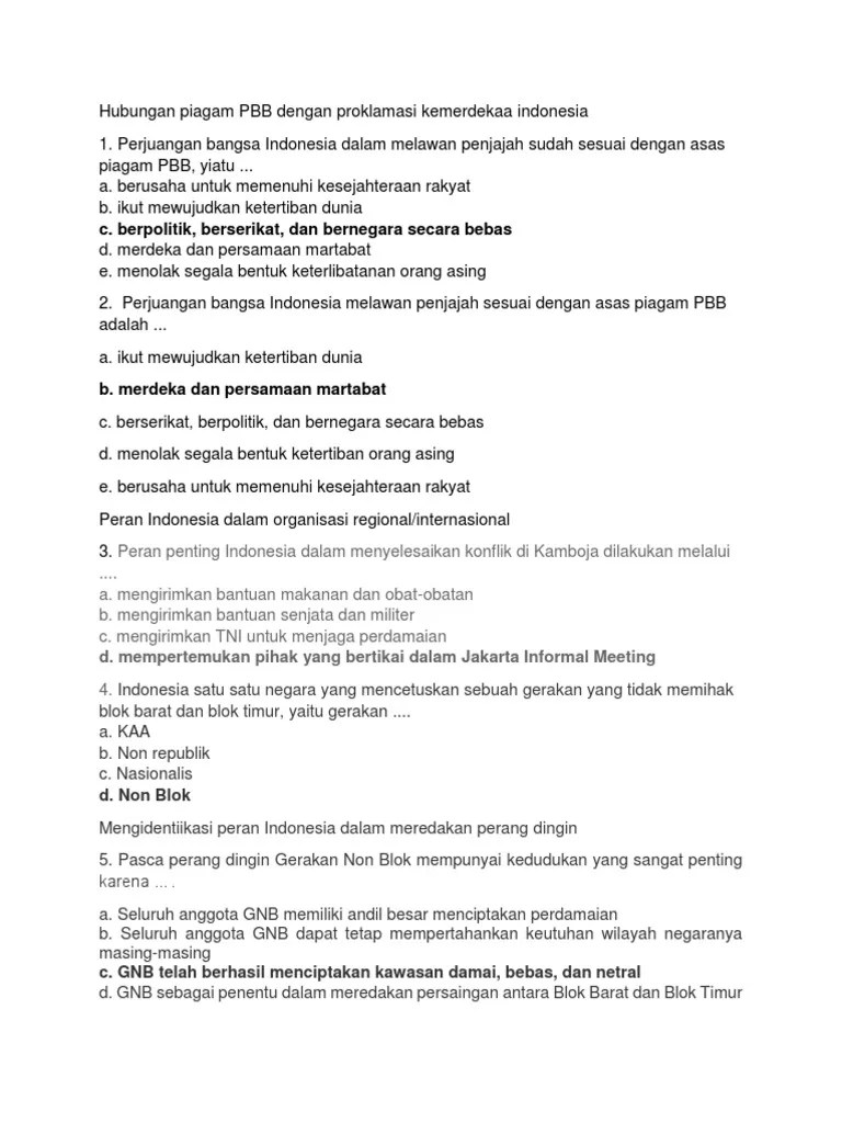 Soal Hots Sejarah Peminatan Kelas 12 Beserta Jawabannya