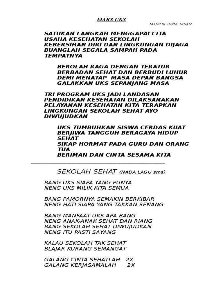 Lagu Sekolah Sehat | PDF