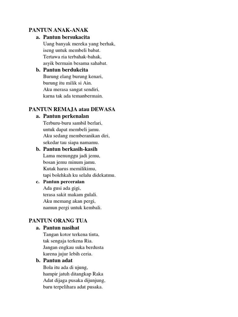 Pantun | PDF
