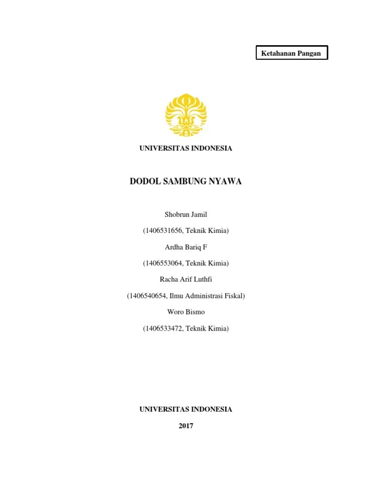 Analisis Swot Dodol | PDF