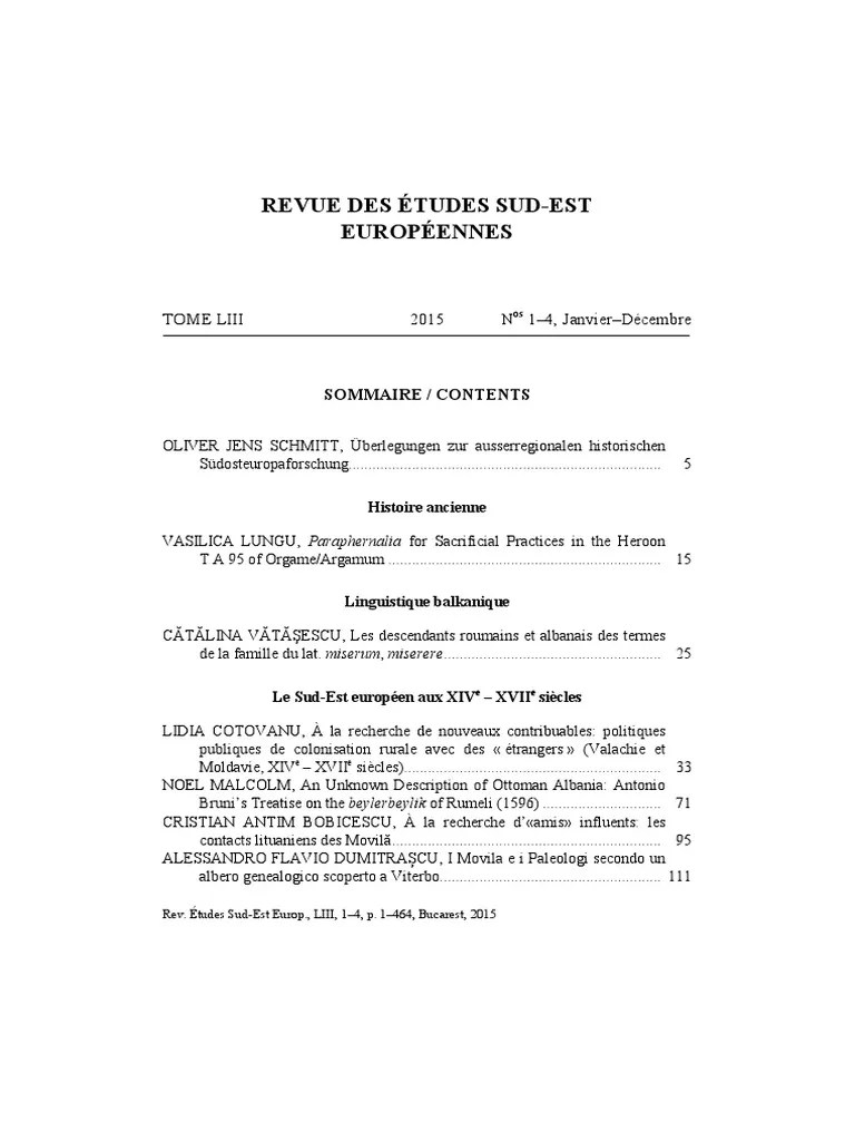 Antonio Bruni&rsquo;s Description of Albania | PDF | Religions et croyances