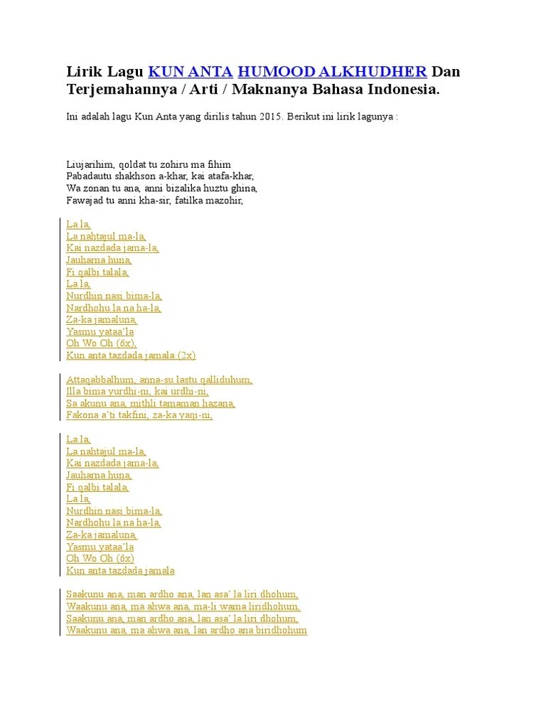 Lirik Lagu Harris J Salam Alaikum Dan Terjemahannya – Beinyu.com