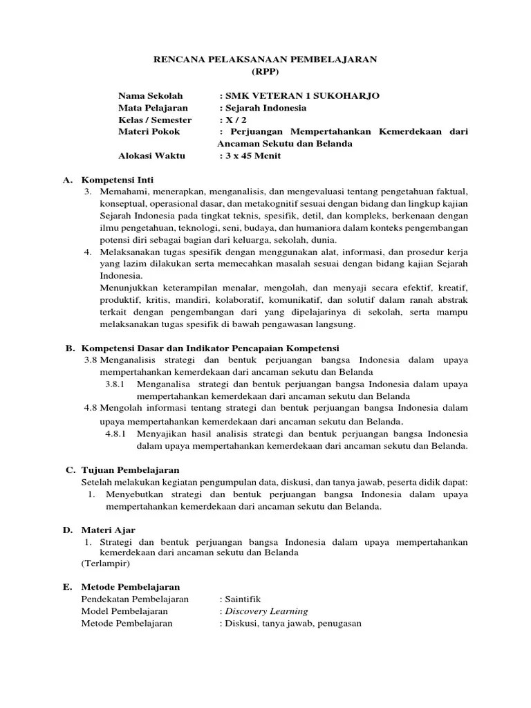 Soal Essay Mempertahankan Kemerdekaandari Ancaman Sekutu 11 Semester 2 –  Beinyu.com