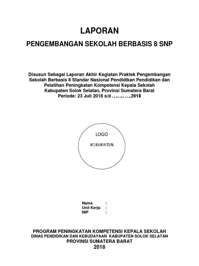 Contoh Laporan Kegiatan Selama Liburan Sekolah