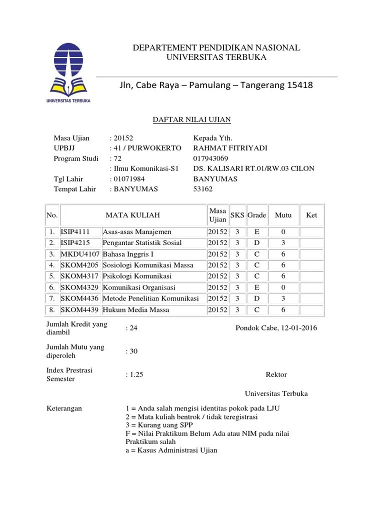 F 7697 Hand-Out Pengantar Statistik | PDF