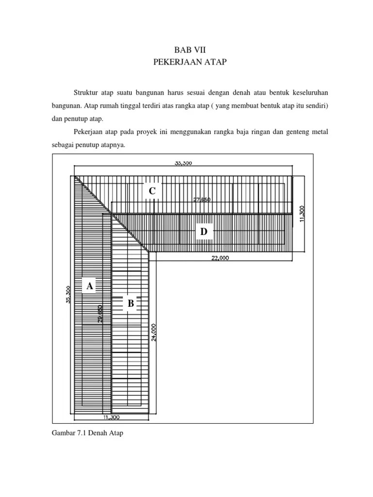 BAB VII Pekerjaan Atap | PDF