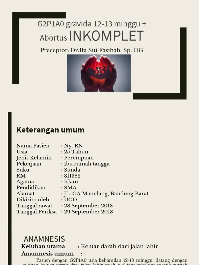 Lapsus Abortus | PDF
