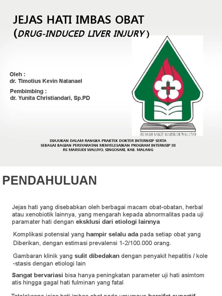 Jejas Hati Imbas Obat (: Drug-Induced Liver Injury | PDF