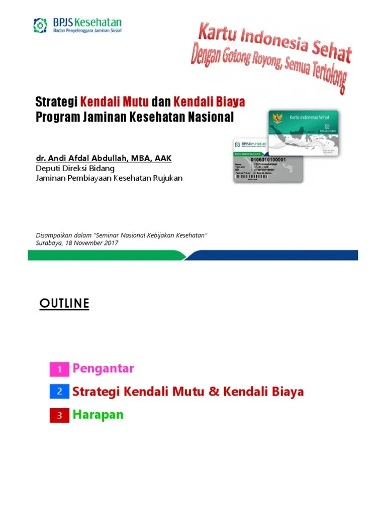 Strategi Kendali Mutu Dan Kendali Biaya | PDF