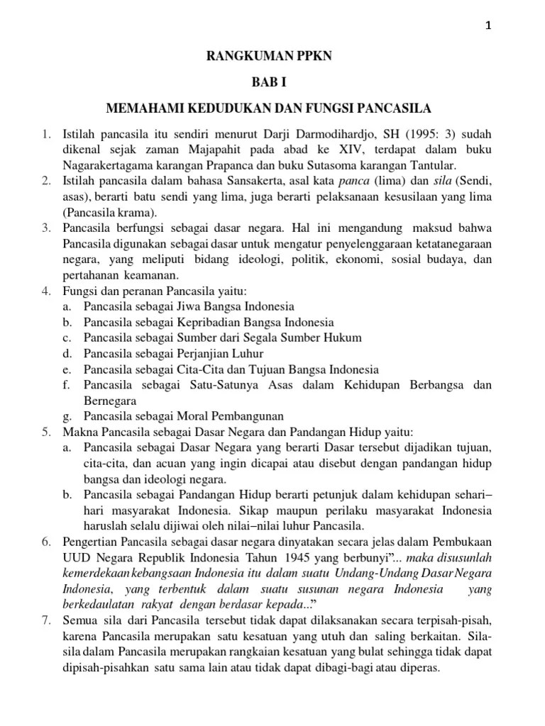 Ringkasan materi pkn kelas 7 | Villager