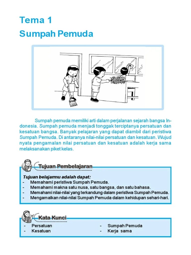 PKN SD-MI Kelas 3. Tema 1 | PDF